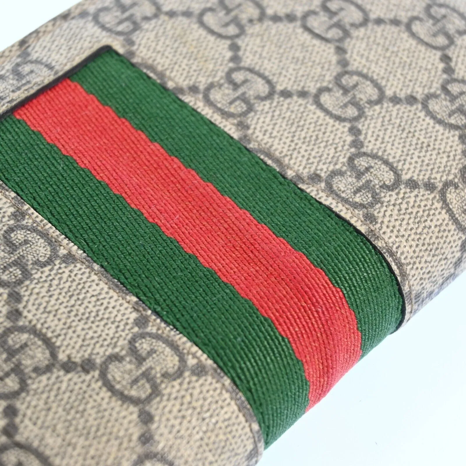 Gucci Sherry Line Zip Roud Long Wallet