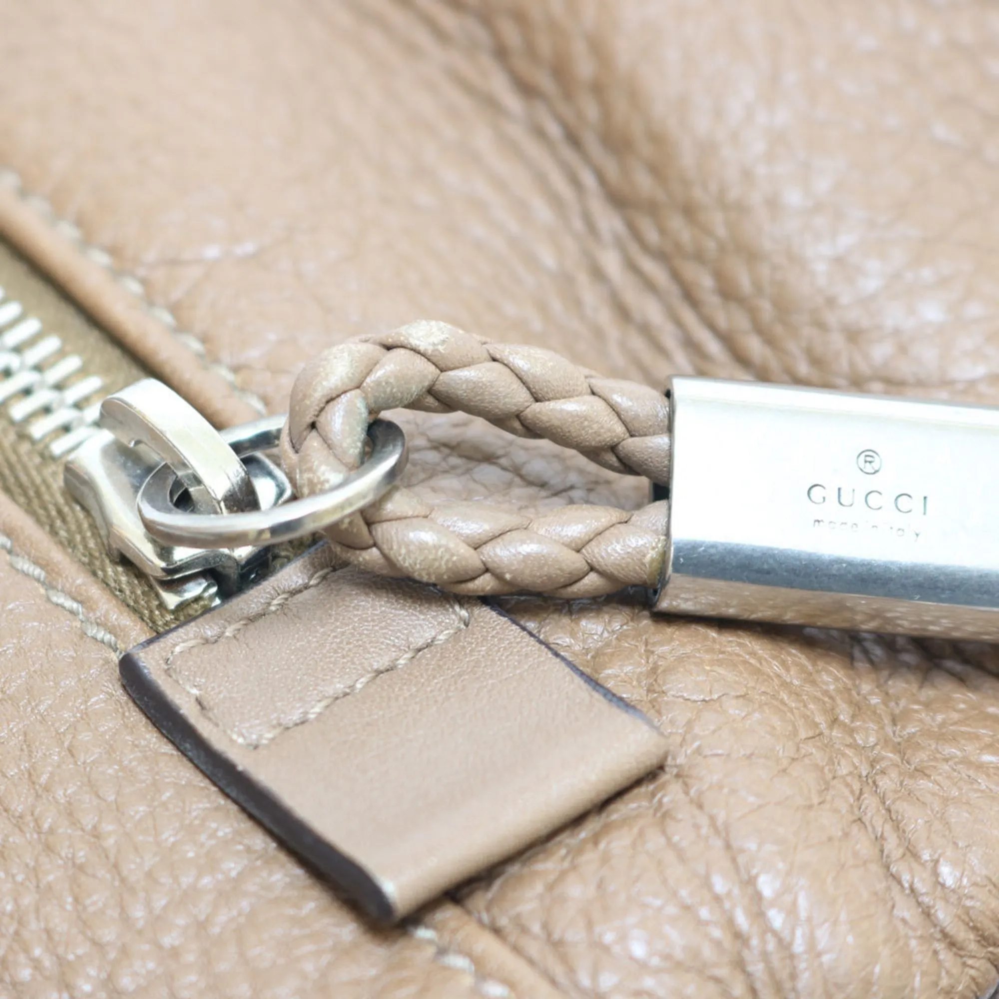 Gucci Shoulder Bag Brown Ladies