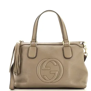 GUCCI Soho Working Tote Leather Small