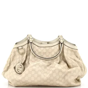 GUCCI Sukey Tote Guccissima Leather Medium