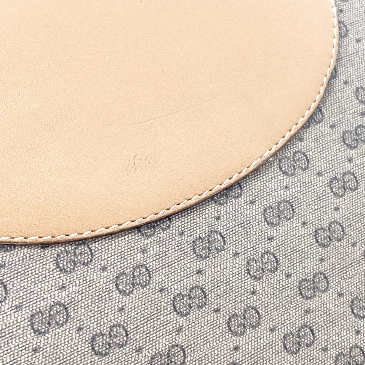 GUCCI Tote Bag 002 983 0054  GG Supreme Canvas Brown Sherry line Women Used
