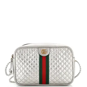 GUCCI Trapuntata Camera Bag Quilted Leather Small
