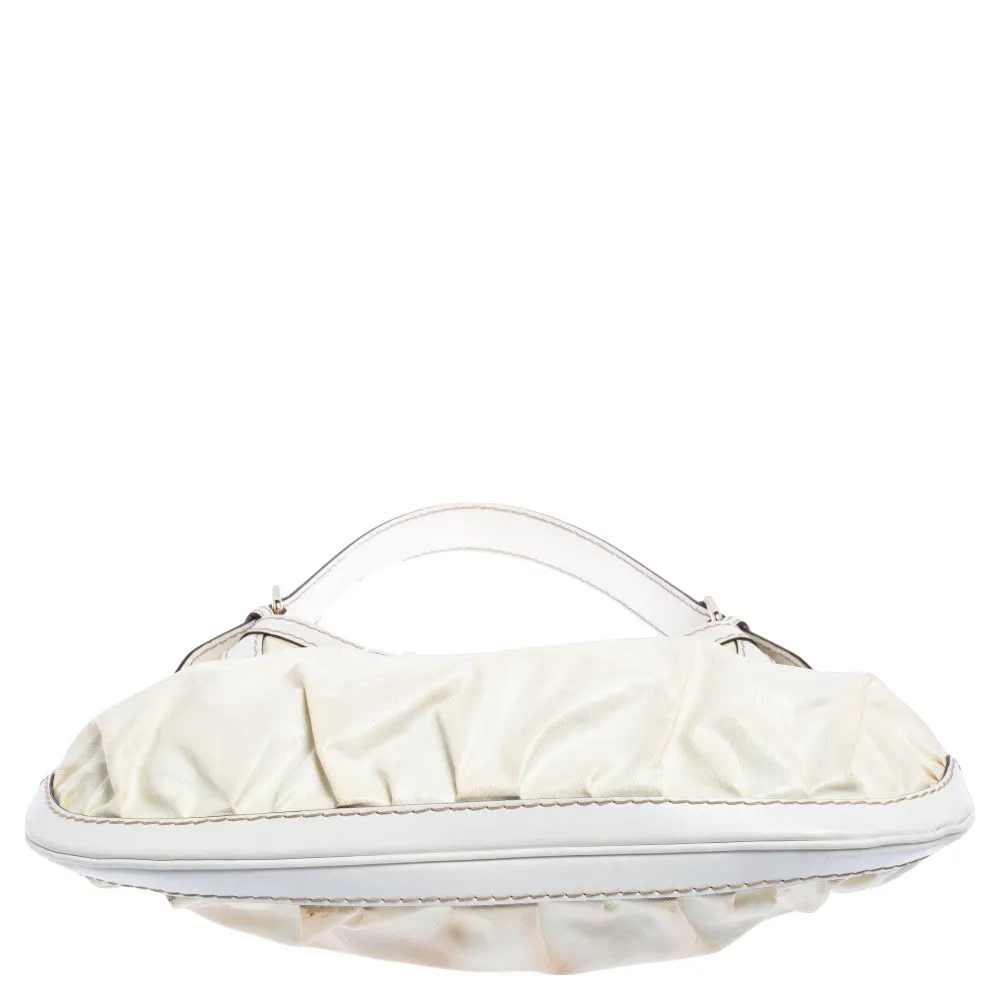 GucciCoated Canvas And Leather Medium Queen Hobo