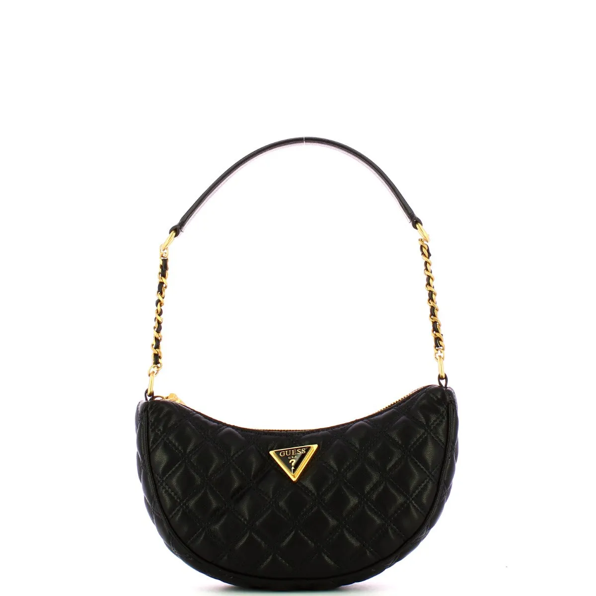 Guess - Giully quilted Black Shoulder Bag - HWQA8748120 - BLACK