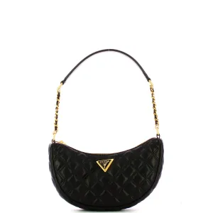 Guess - Giully quilted Black Shoulder Bag - HWQA8748120 - BLACK