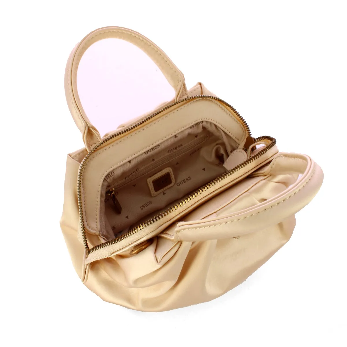 Guess - Tori Ivory satin Mini Handbag - HWEB6856760 - IVORY
