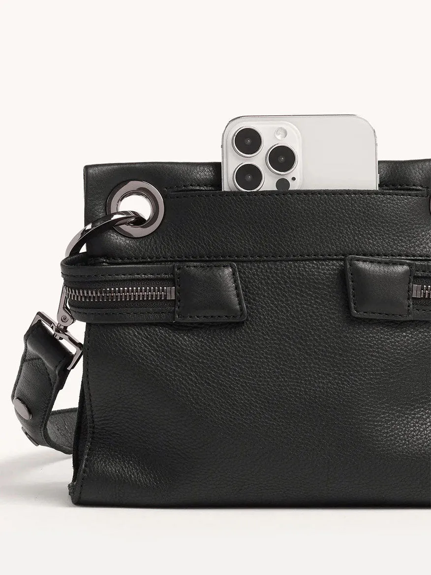 Hammitt Los Angeles Tony Signature Small Crossbody in Black