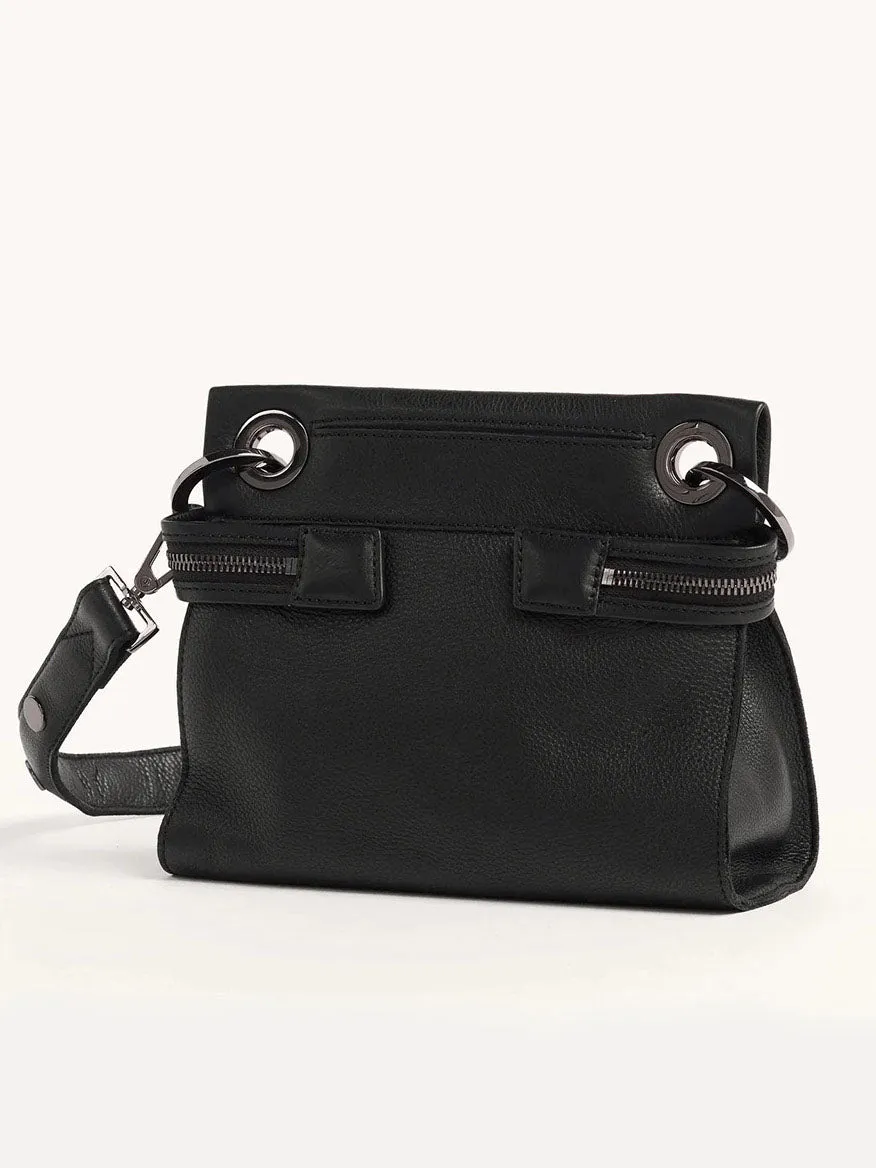 Hammitt Los Angeles Tony Signature Small Crossbody in Black