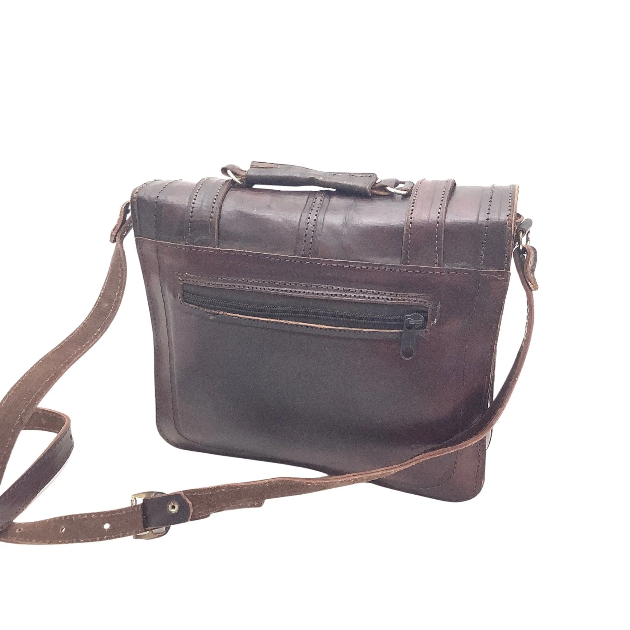 Hand Made Leather Satchel