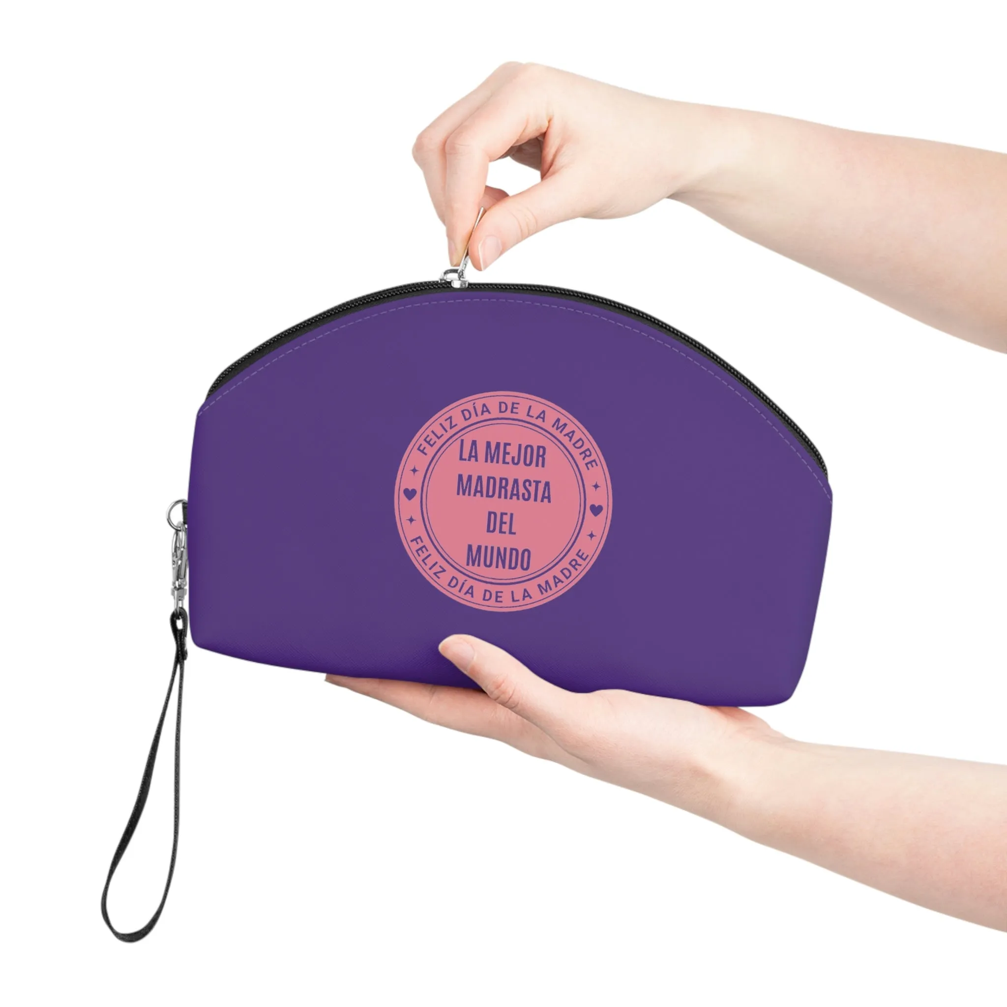 Happy Mother's Day Stepmom Spanish  Makeup Bag