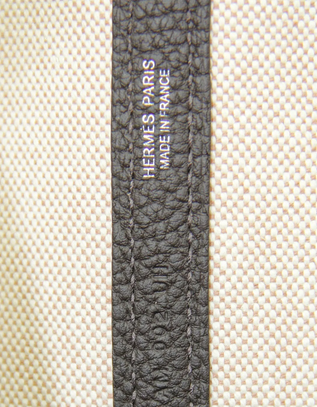 Hermes '24 Electrique Motif Toile Garden Party 36