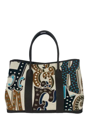Hermes '24 Electrique Motif Toile Garden Party 36