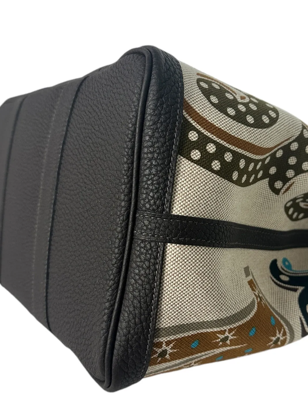 Hermes '24 Electrique Motif Toile Garden Party 36