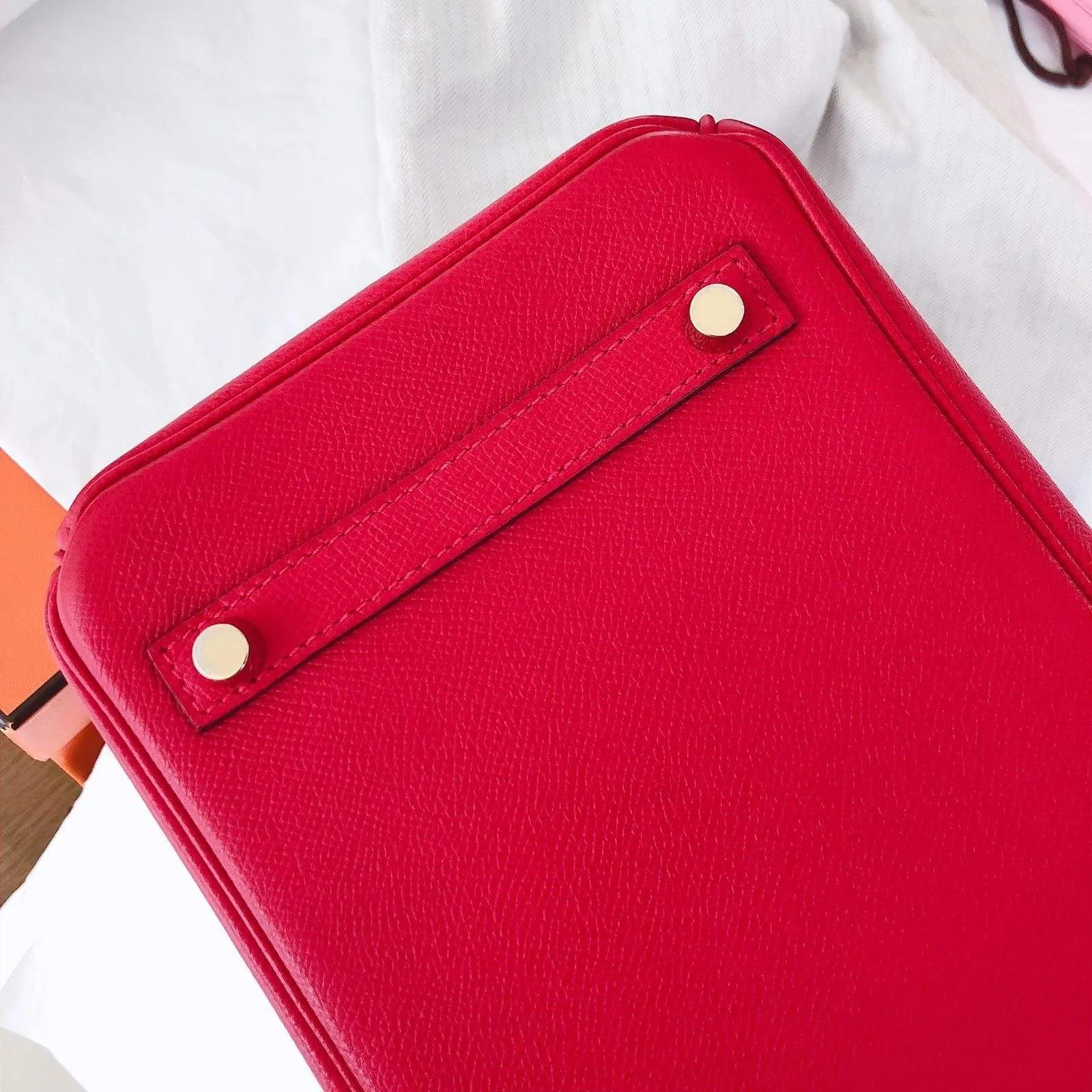 Hermes Birkin 30 Rouge Casaque GHW