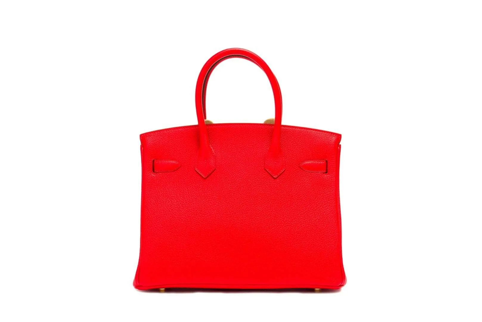 Hermes Birkin 30 Togo Rouge De Coeur GHW