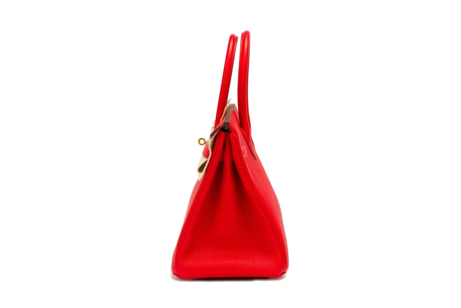 Hermes Birkin 30 Togo Rouge De Coeur GHW