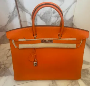 Hermes Birkin 40 Orange