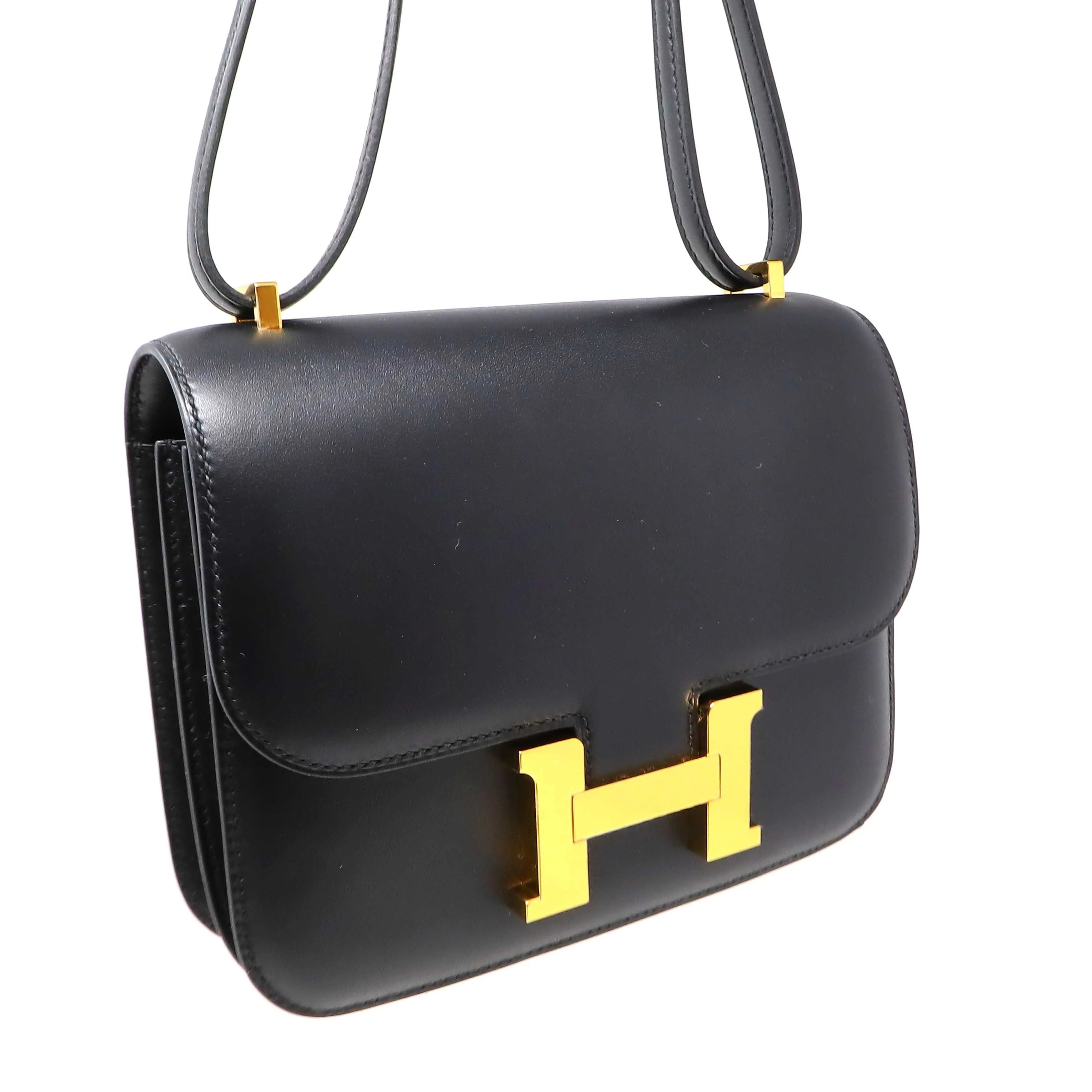 Hermes Constance 18 Black GHW