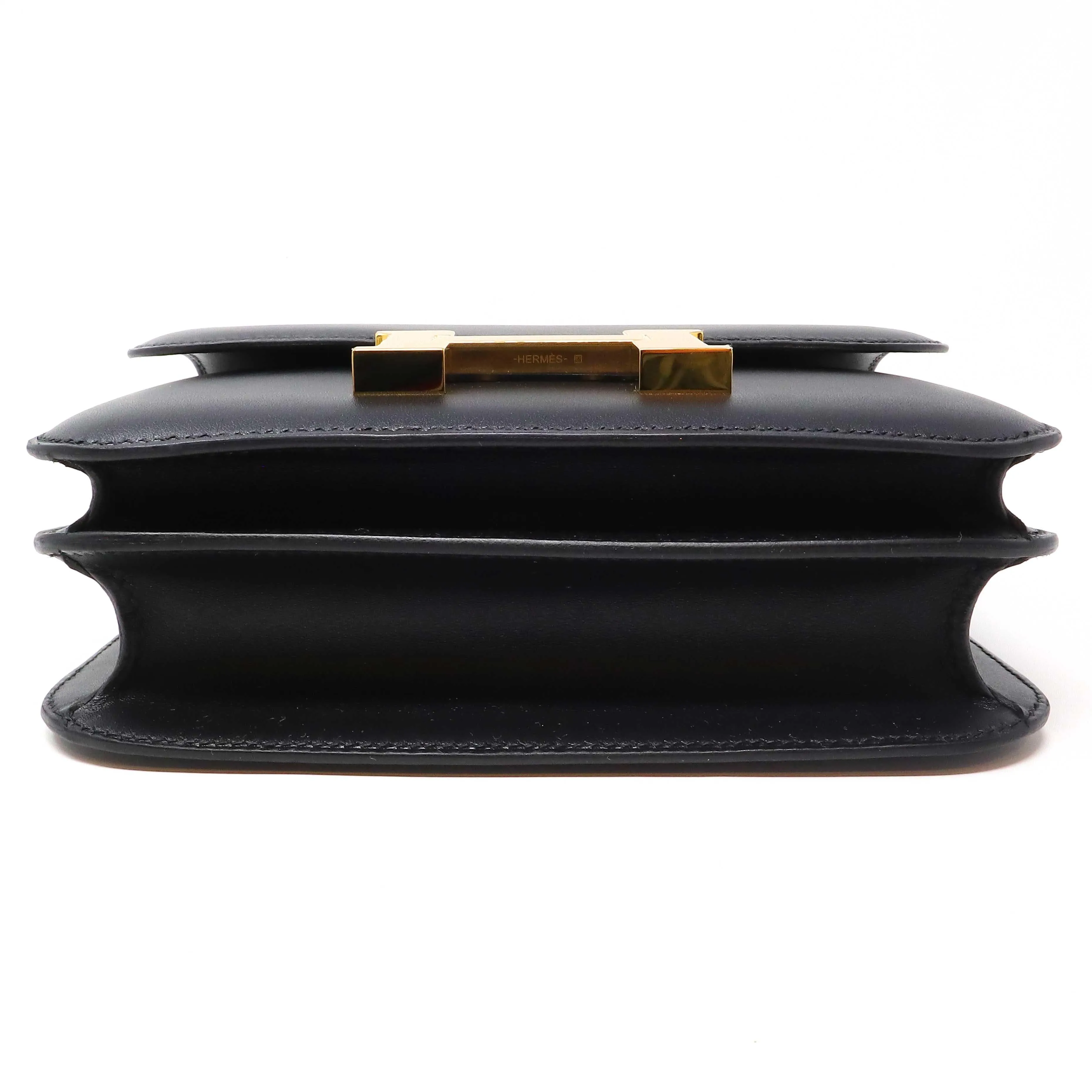 Hermes Constance 18 Black GHW