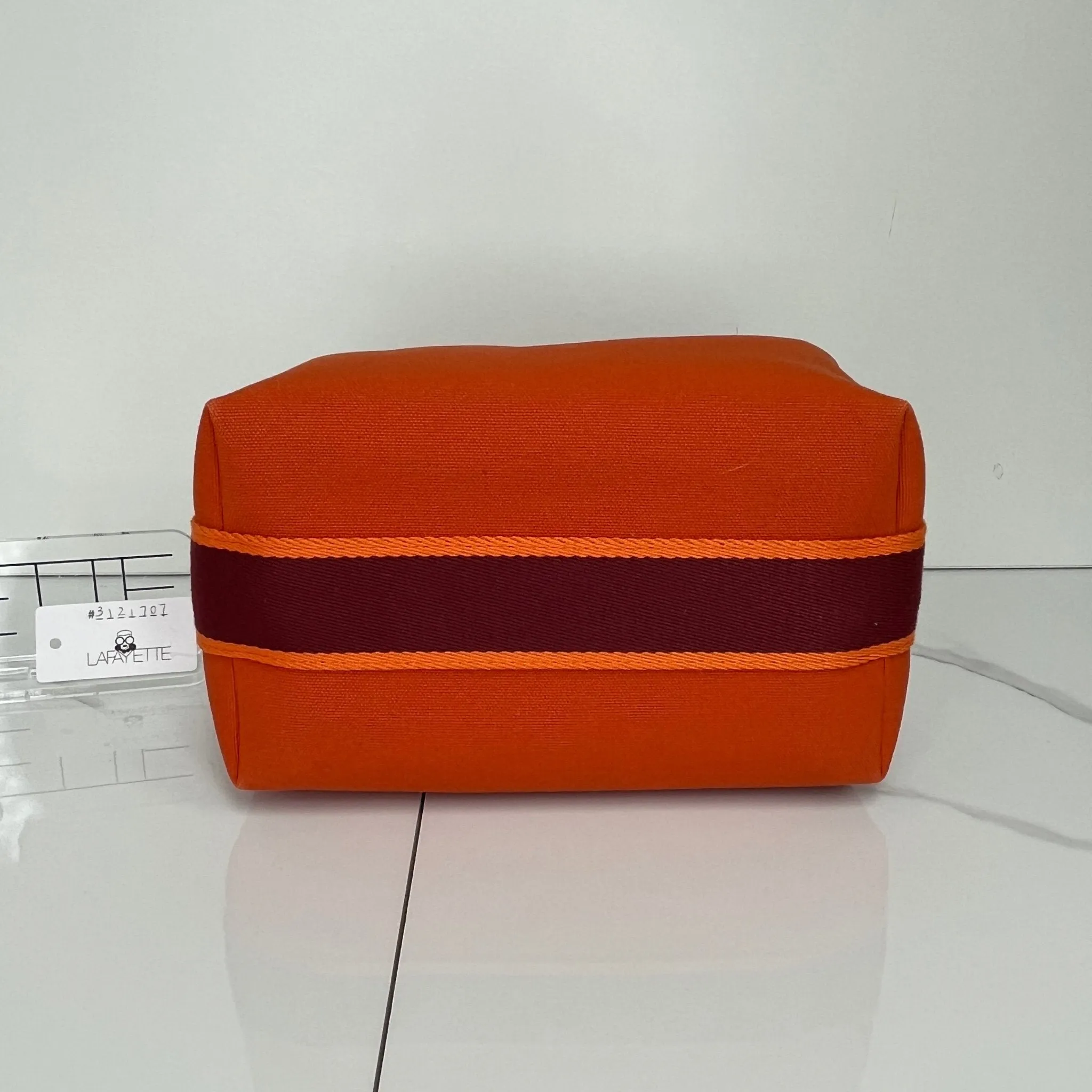 Hermes Small Toile Bride-A-Brac Case