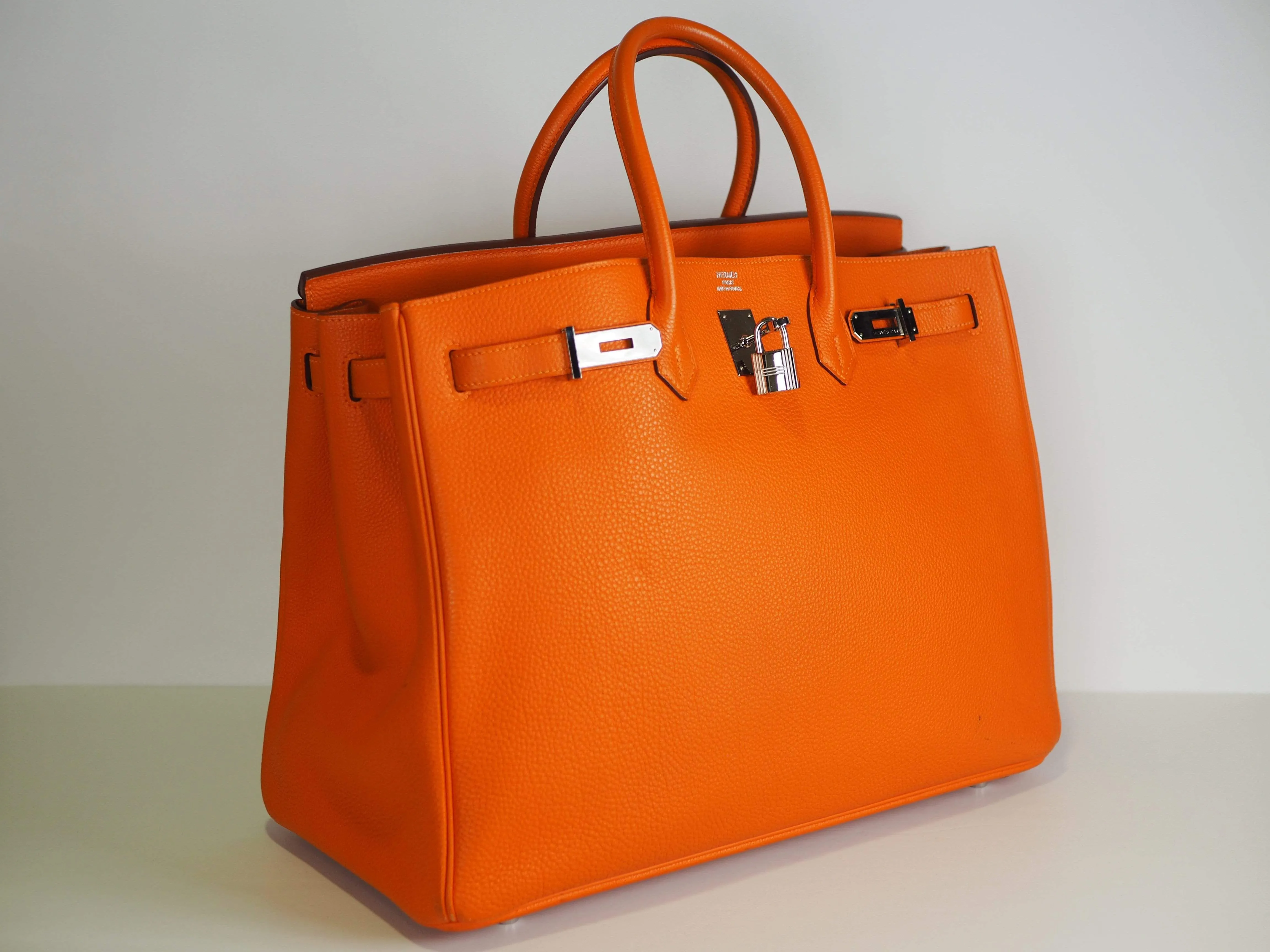 Hermès Birkin 40 Orange Togo PHW