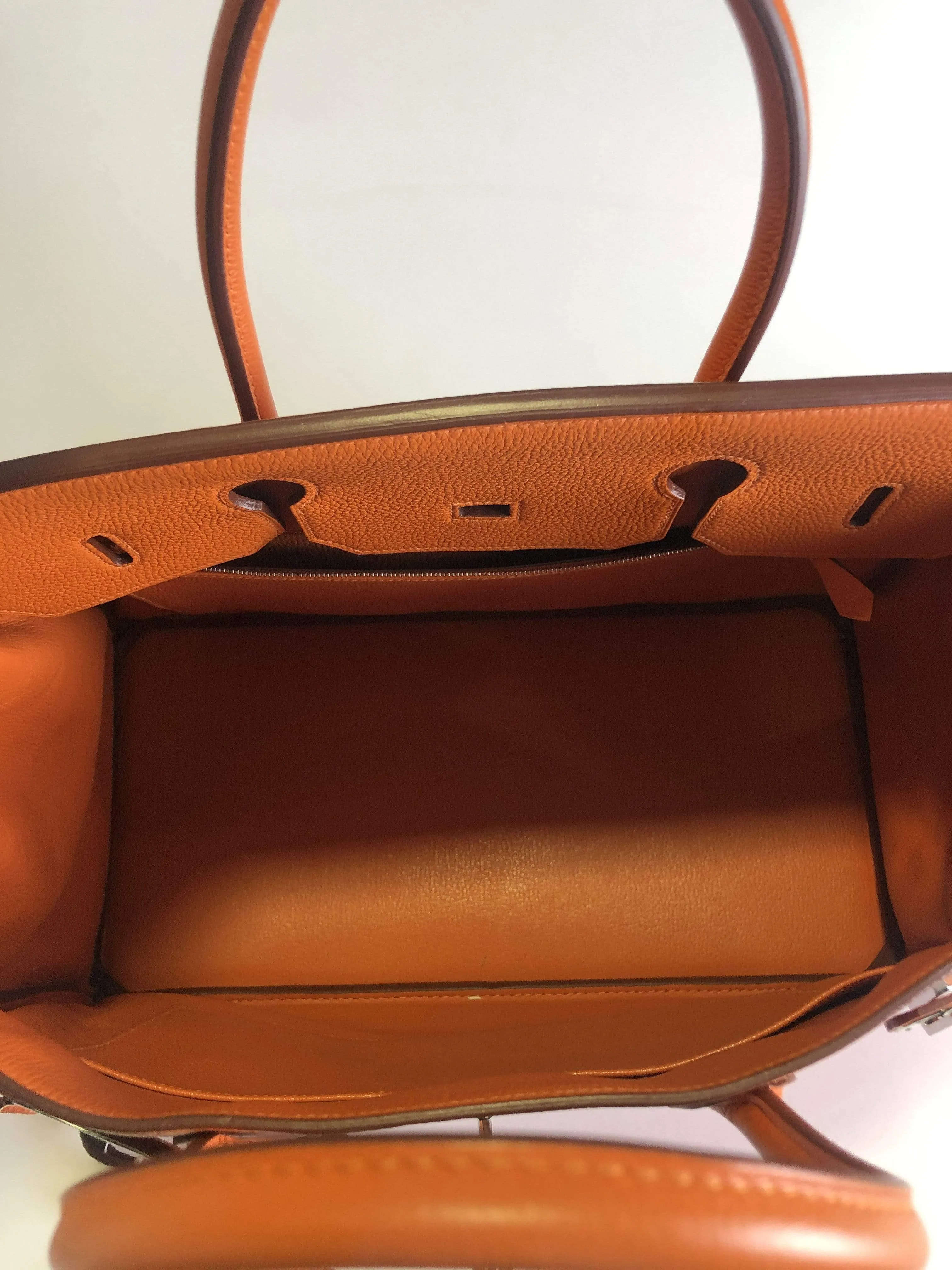 Hermès Birkin 40 Orange Togo PHW