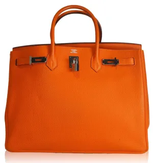 Hermès Birkin 40 Orange Togo PHW