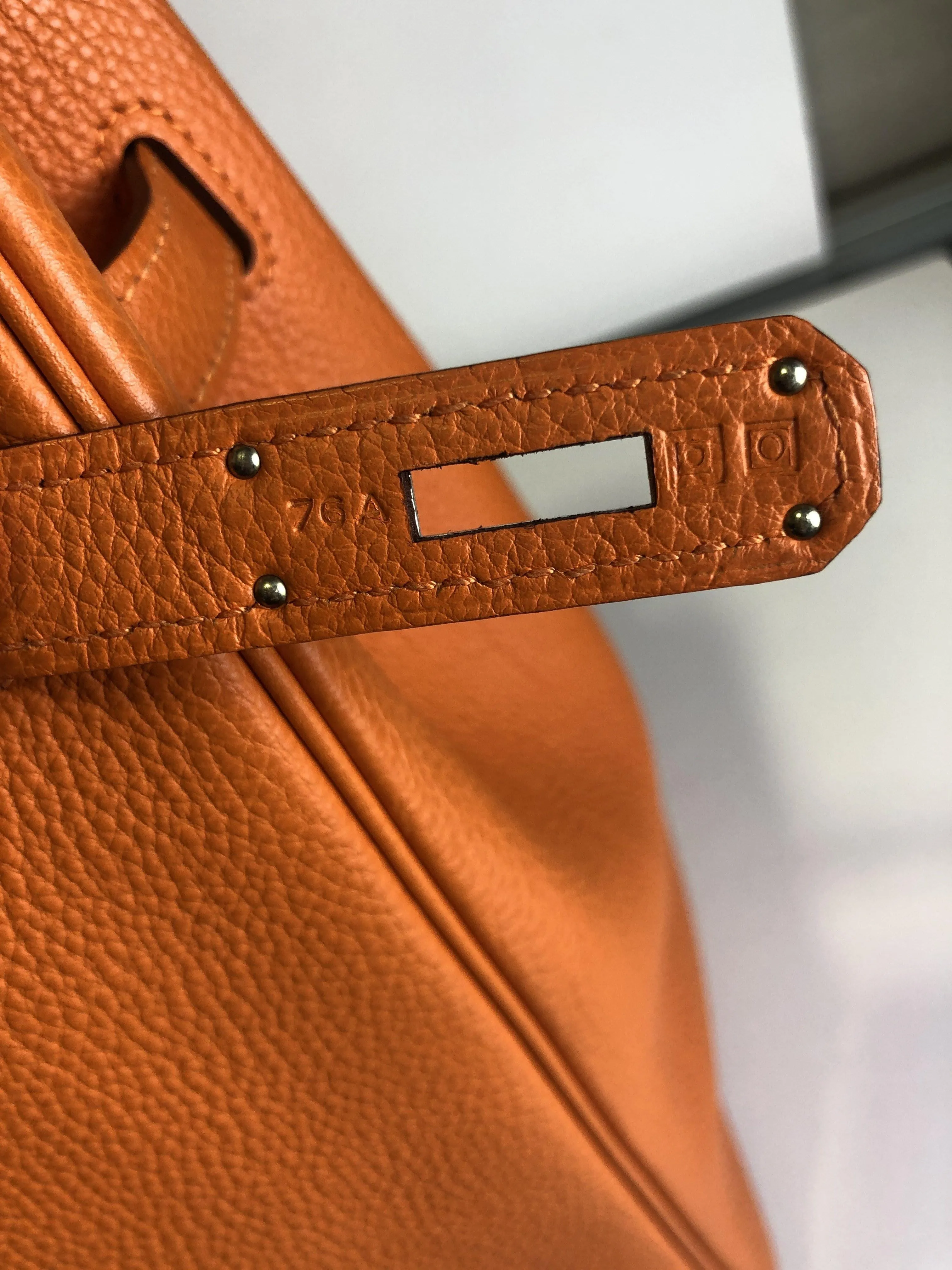 Hermès Birkin 40 Orange Togo PHW