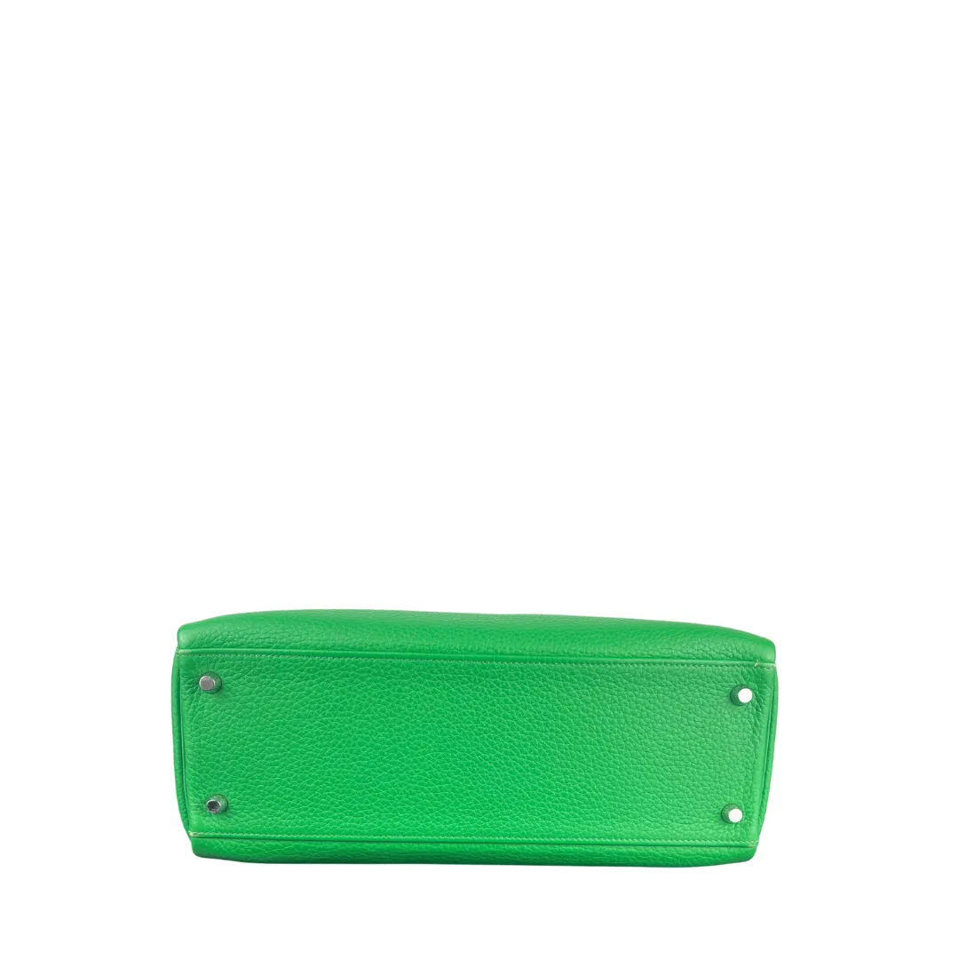 Hermès Clemence Kelly 32 Bambou