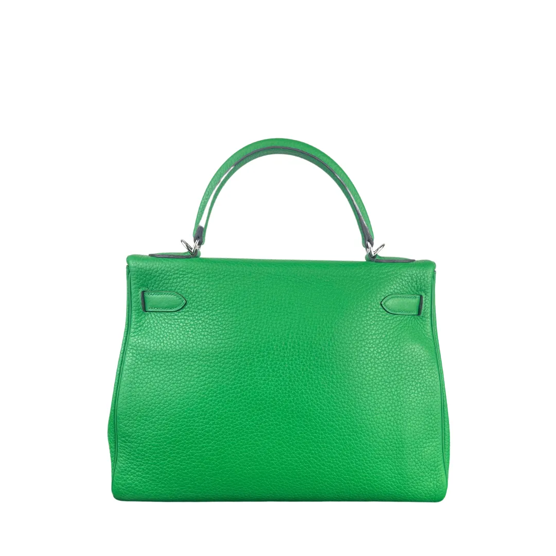Hermès Clemence Kelly 32 Bambou