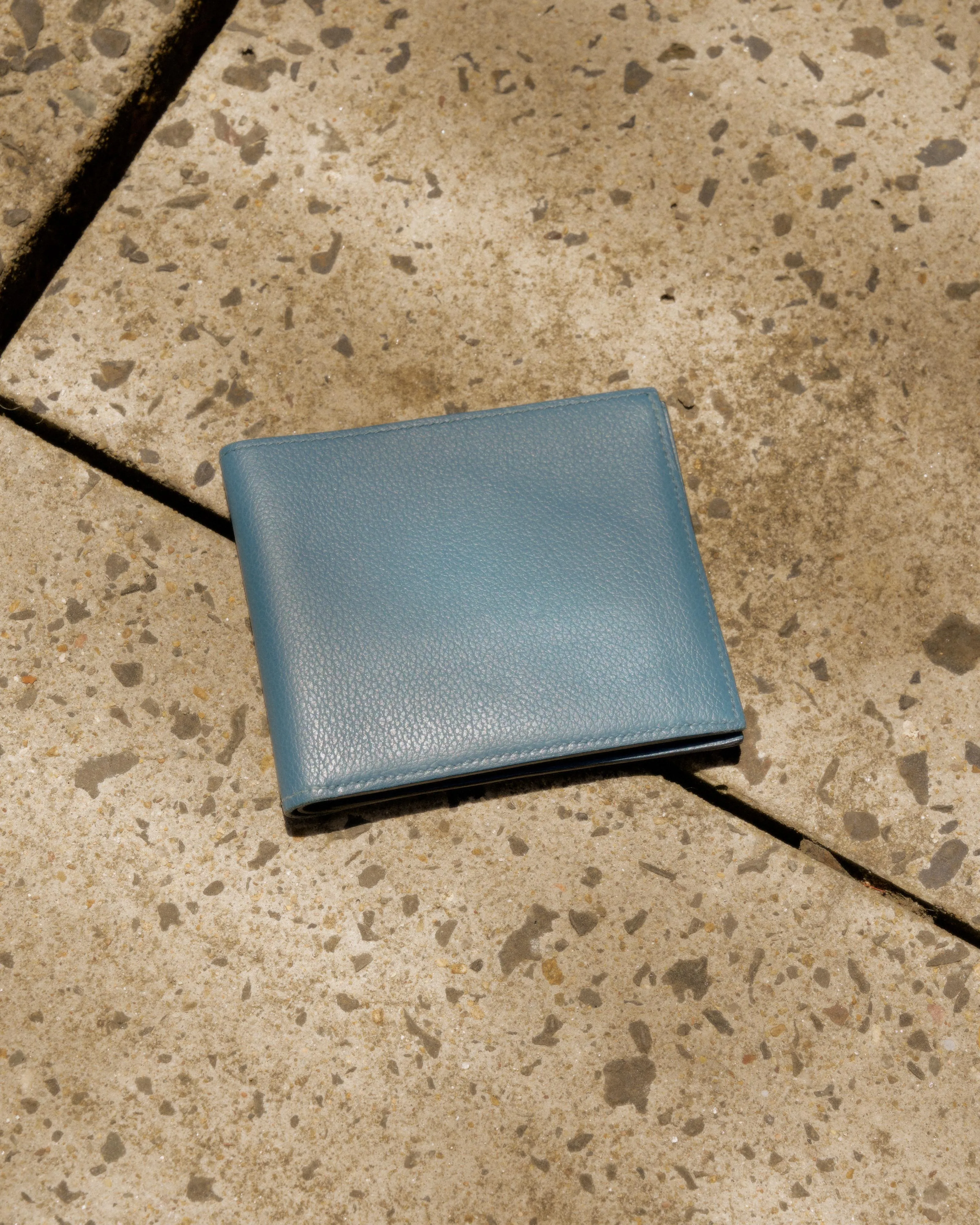 Hermès MC² Copernic grained leather wallet