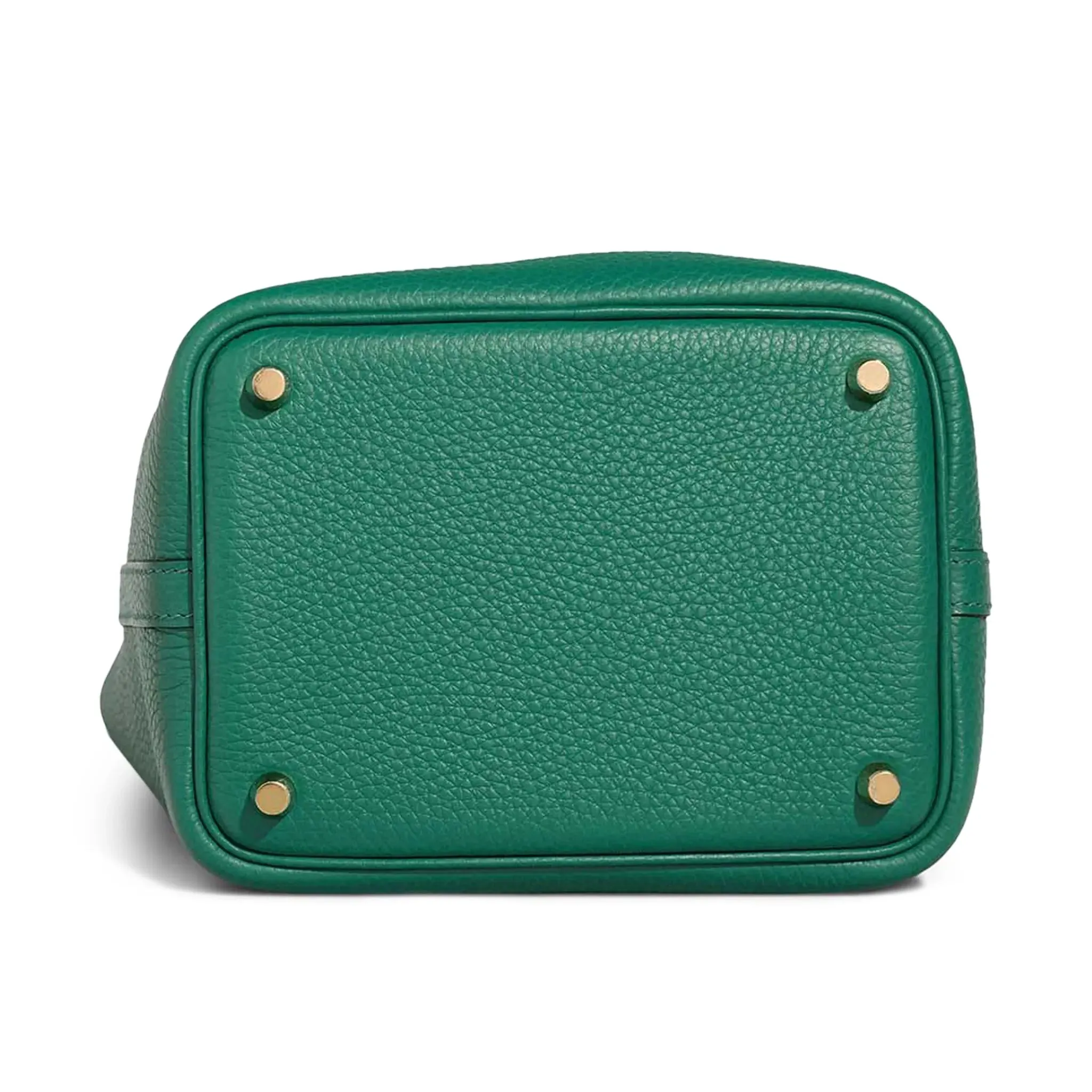 Hermès Picotin Lock 18 Green Clemence Gold Hardware