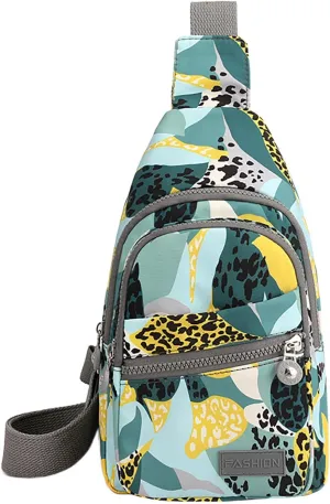 Hiking Daypack for Women Men New Fashionable Layer Crossbody Bag Lightweight Nylon Sport Running Hiking Bag