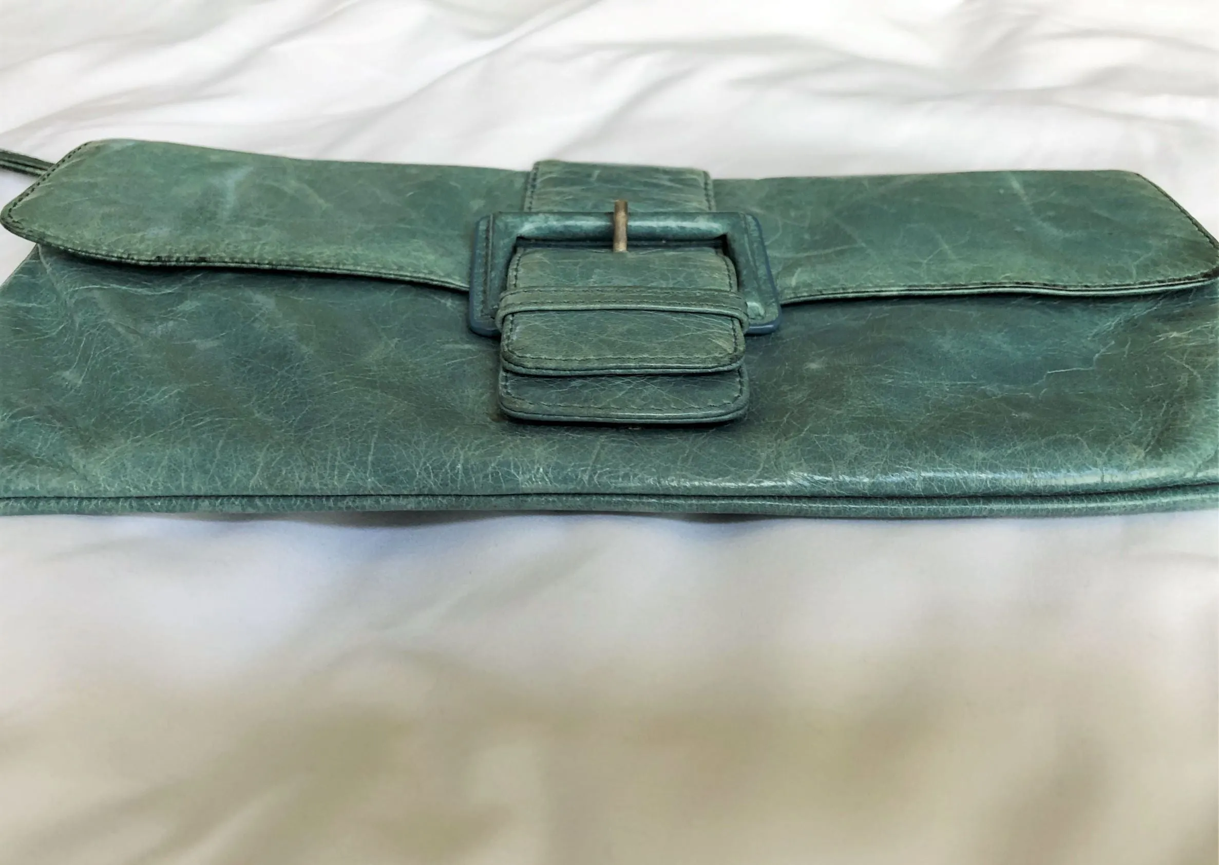 Hobo International Blue Audrey Clutch