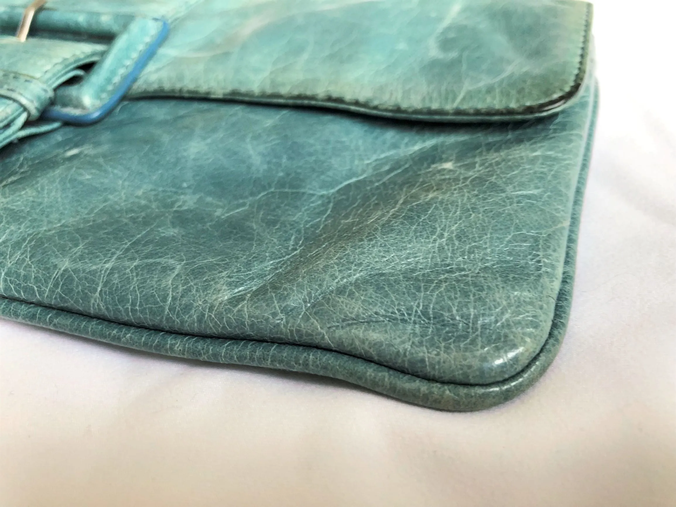 Hobo International Blue Audrey Clutch