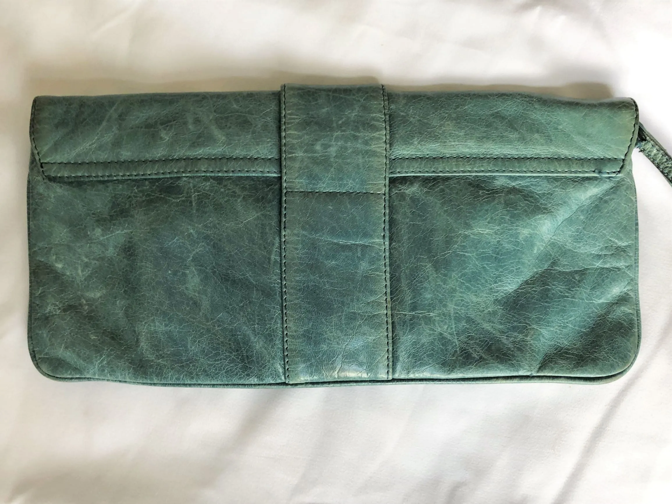 Hobo International Blue Audrey Clutch