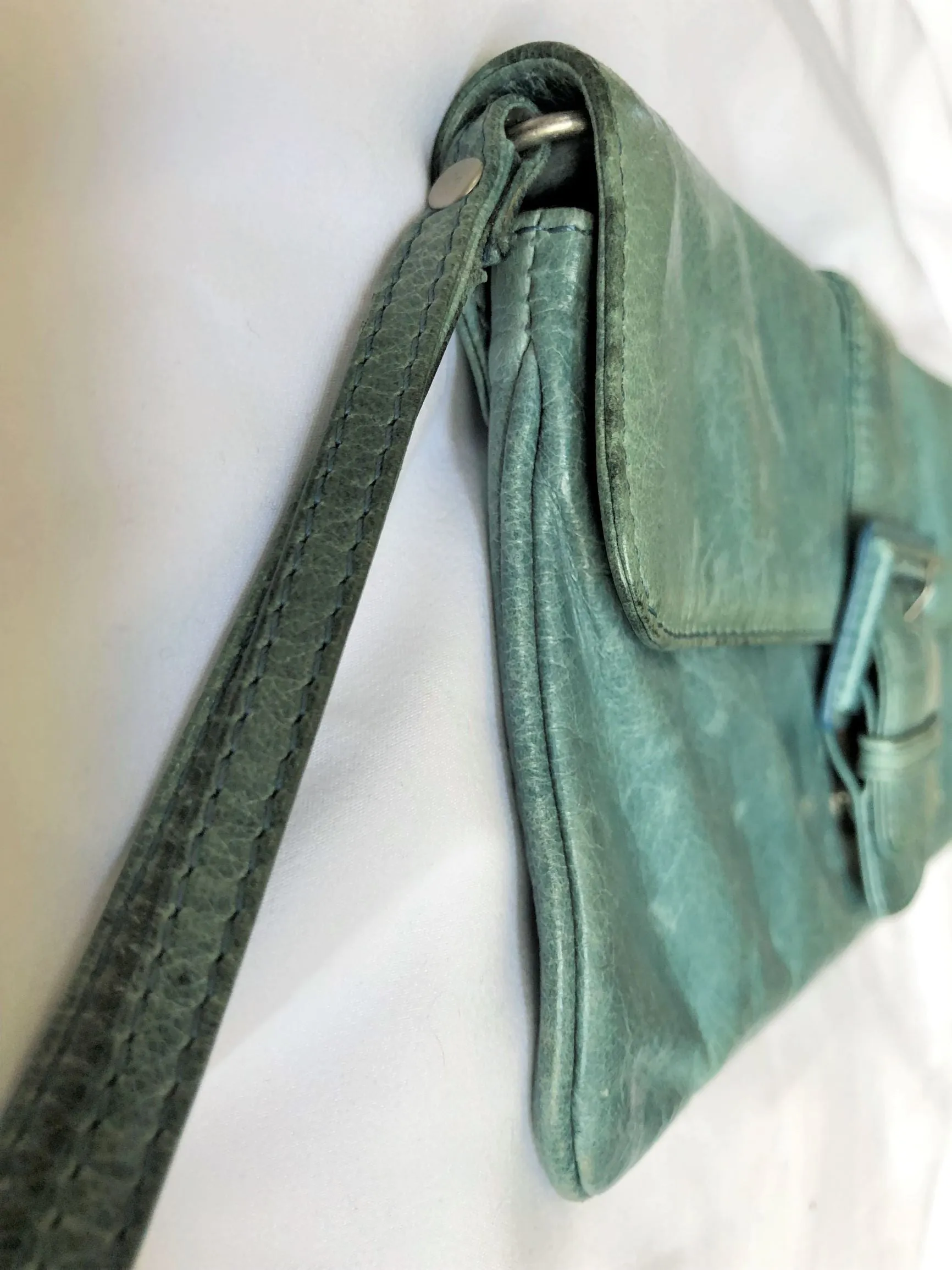 Hobo International Blue Audrey Clutch