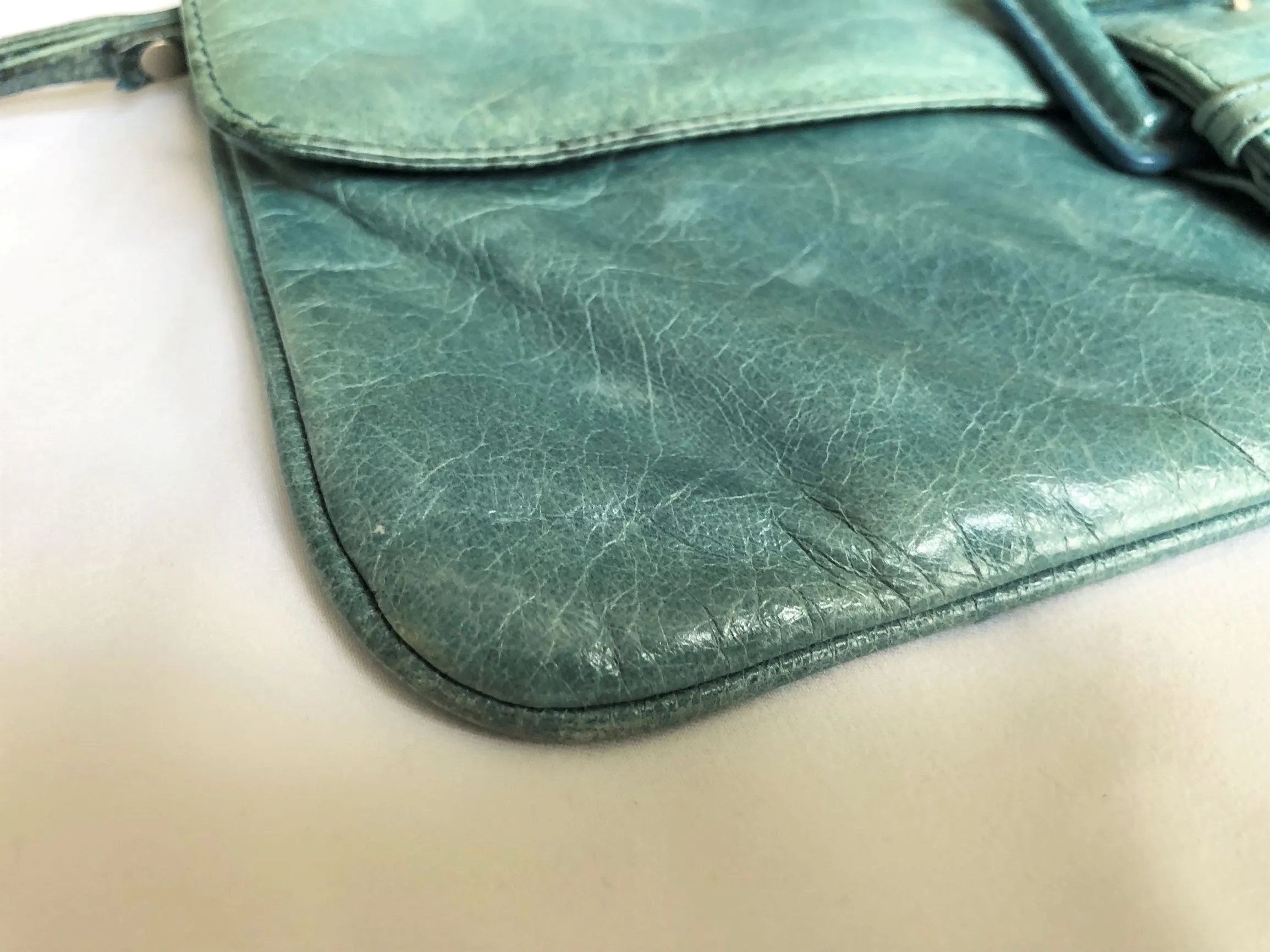 Hobo International Blue Audrey Clutch