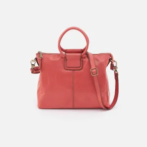 Hobo Sheila Medium Satchel Polished Leather