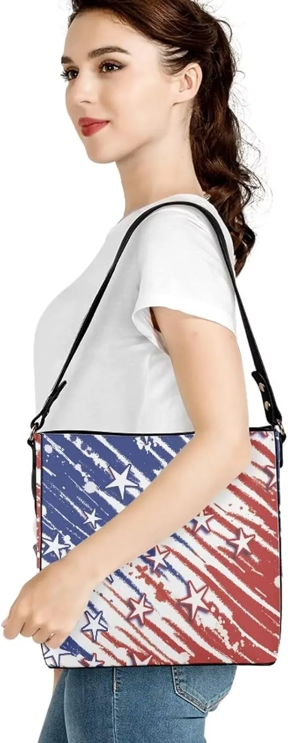 HUGS IDEA Handbags for Women's Leather Hobo Bags Shoulder Bucket Crossbody Purse