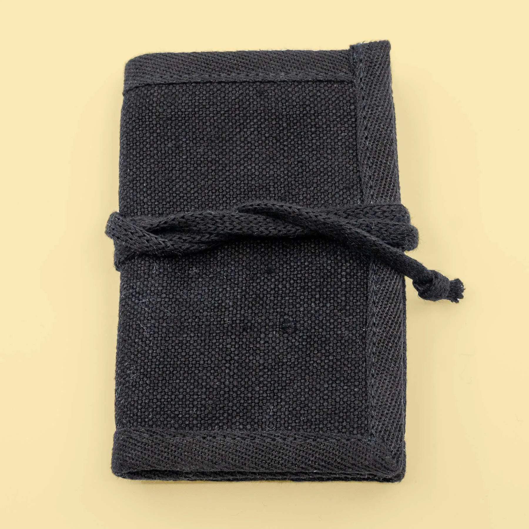 IDAHO 100% Organic Hemp Trifold Wallet (Plastic-free, Vegan, Velcro-free) (3.5x5)