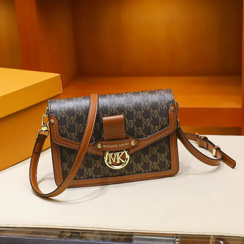 IVK - Luxury TPU Clutch Backpacks for Women: Round Crossbody