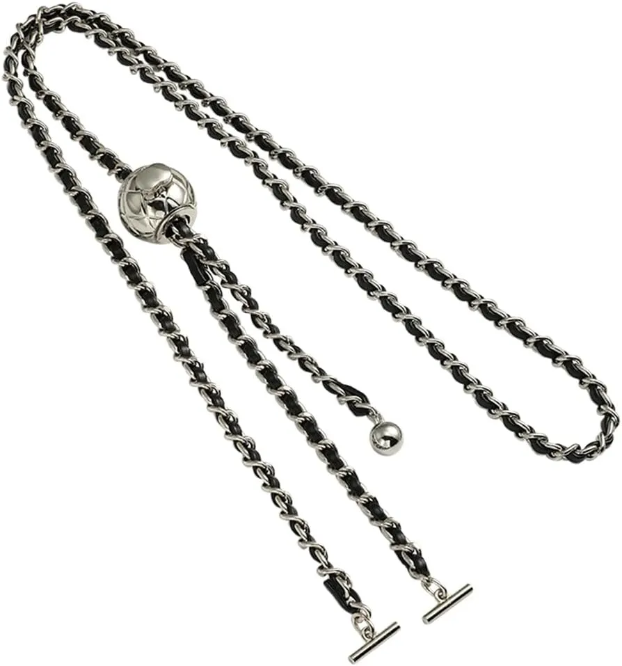 Jiesinlov Purse Chain Adjustable Shoulder Strap with Small Metal Ball Replacement Transformation Crossbody Handbag