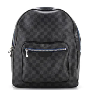 Josh Backpack Damier Graphite