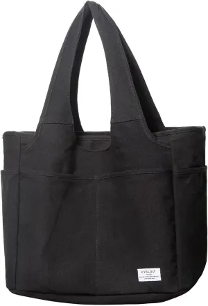 KYALOU Utility Large Tote Bag, Women Casual Shoulder Bags for Work Gym Beach Travel Shopping Grocery College