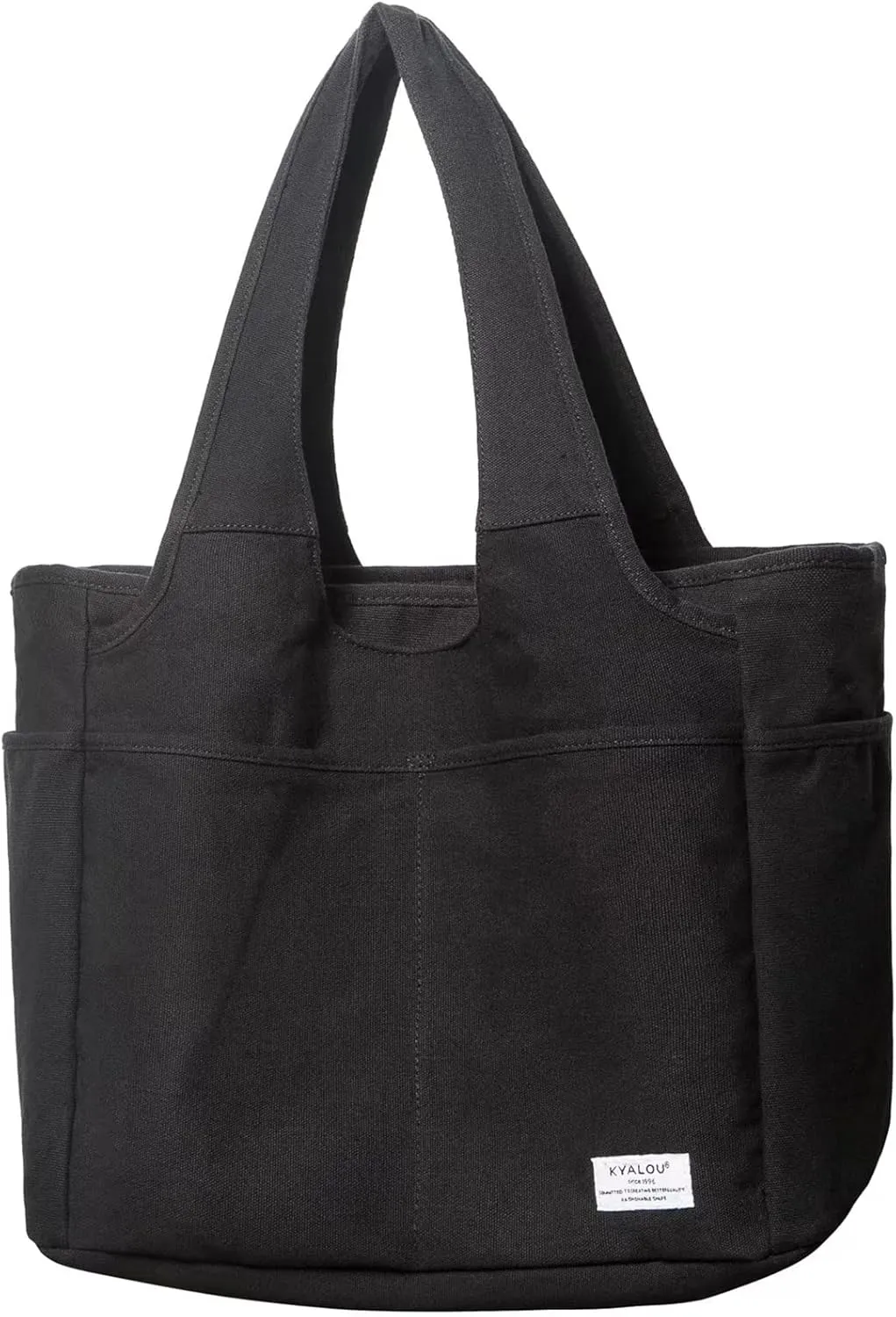 KYALOU Utility Large Tote Bag, Women Casual Shoulder Bags for Work Gym Beach Travel Shopping Grocery College