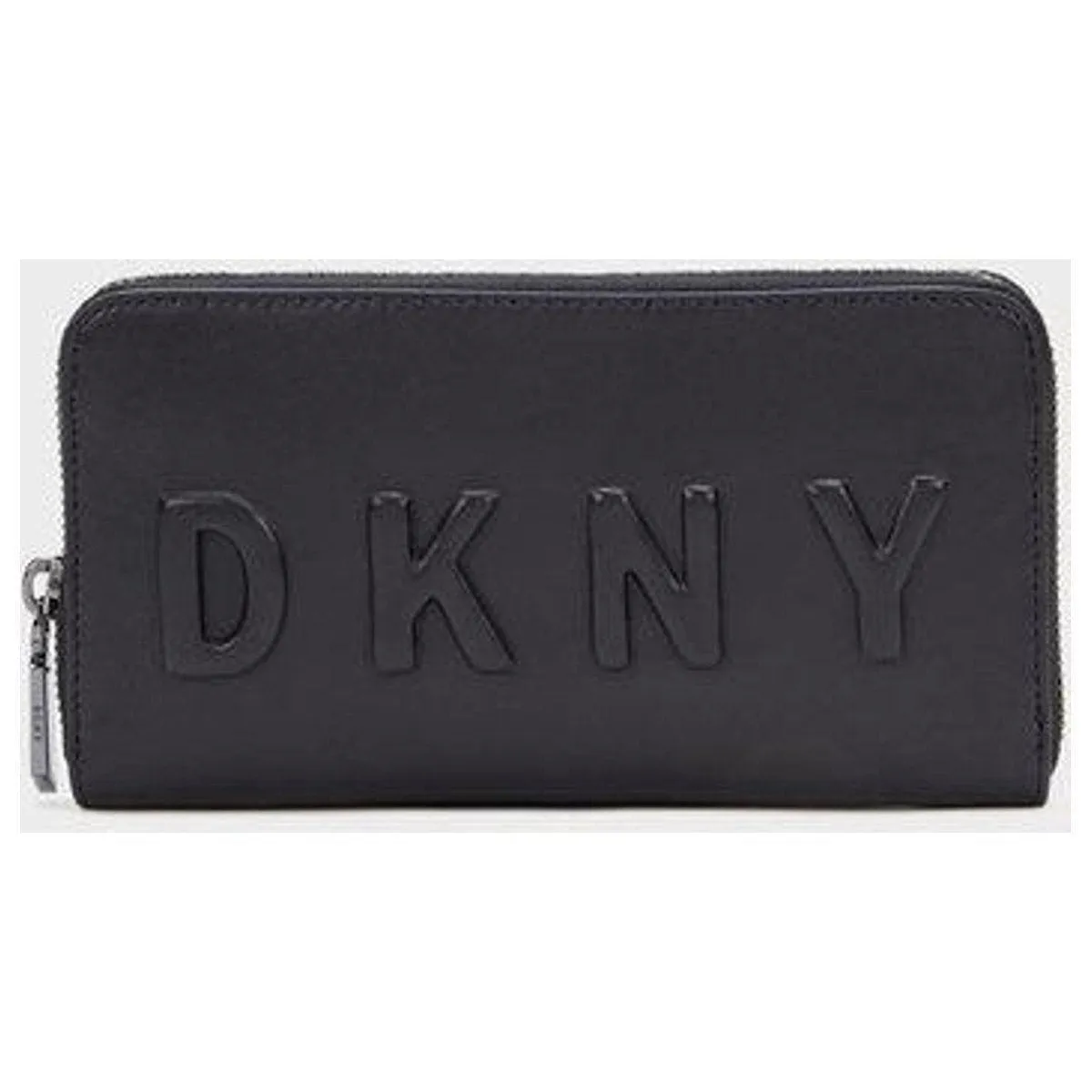 Large Zip Around Logo Wallet