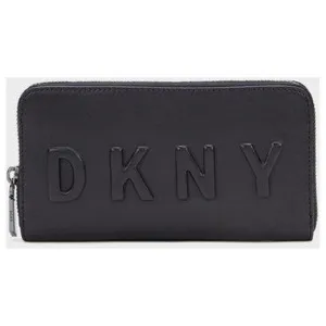 Large Zip Around Logo Wallet