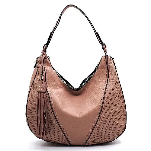 Laser Cut Printed Shoulder Bag