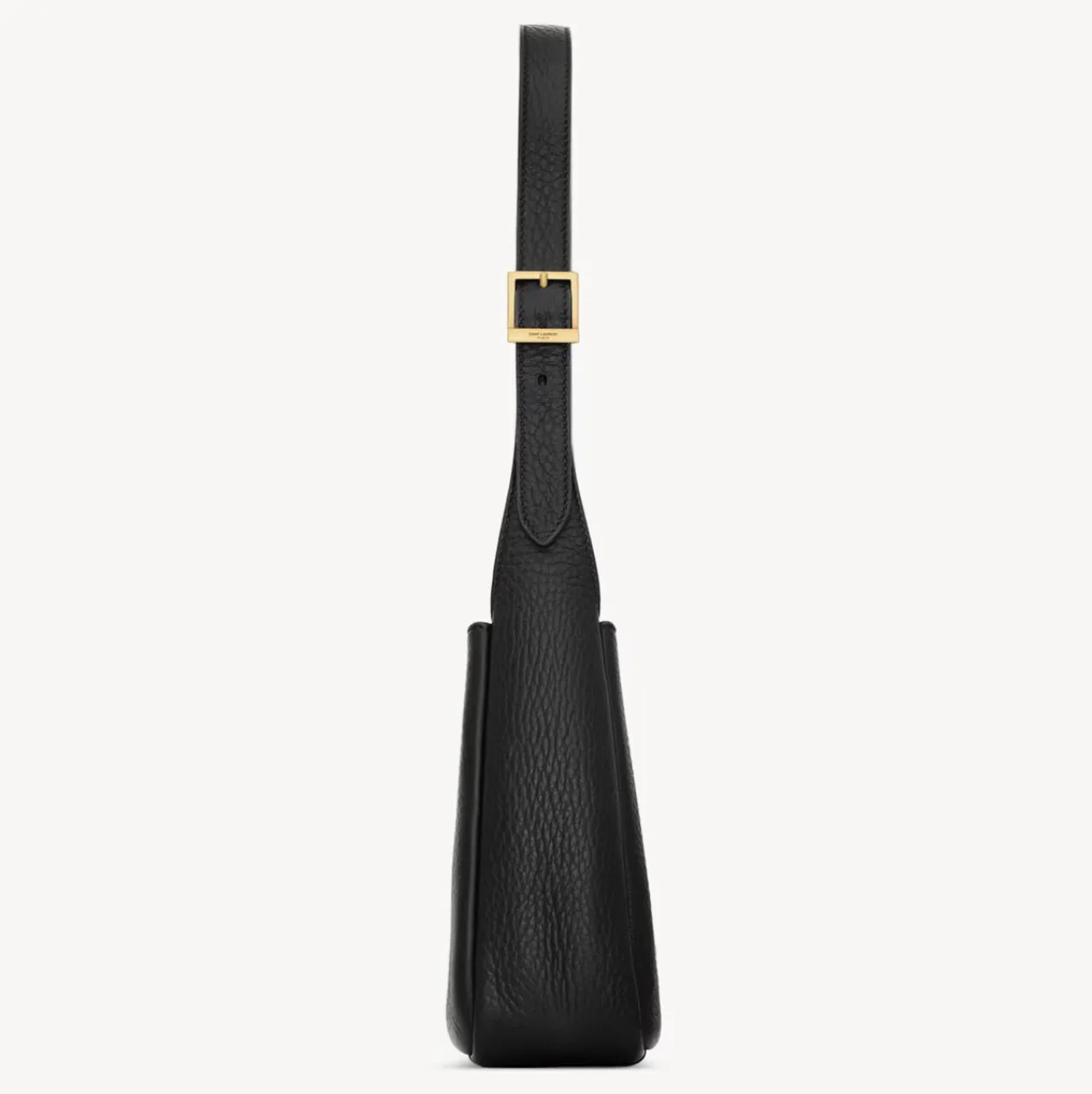 LE 5 À 7 SUPPLE BABY IN GRAINED LEATHER - BLACK